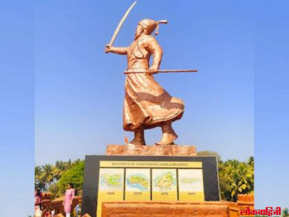 छत्रपती शिवाजी महाराज यांचा पुतळा कोसळला
