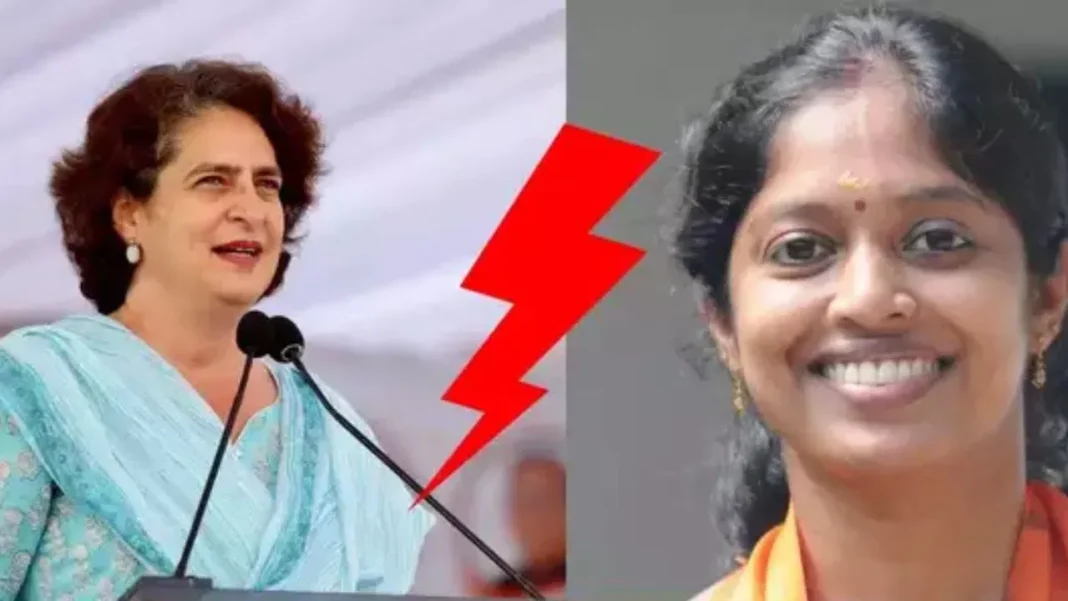 प्रियंका गांधींविरोधात भाजपाचा उमेदवार ठरला!