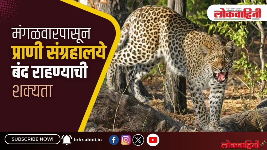 मंगळवारपासून प्राणी संग्रहालये बंद राहण्याची शक्यता